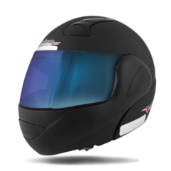 Capacete Robocop Pro Tork V-Pro Jet Viseira Camaleão Capacete Robocop Pro Tork V-Pro Jet Viseira Camaleão